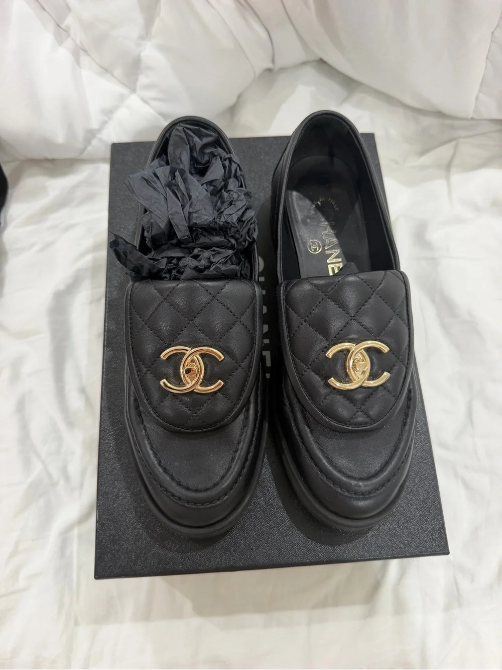 Chanel CC Loafers